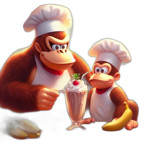 food, staff, concept art, 3d render transparent PNG cut-out