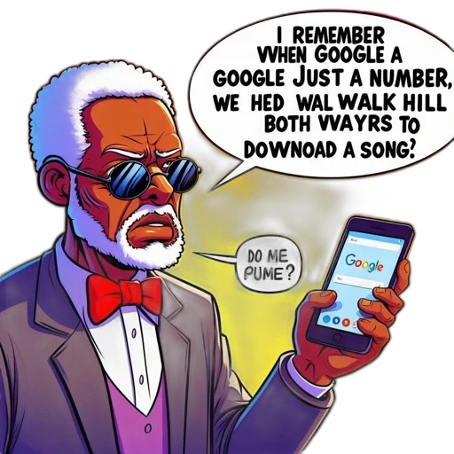 cartoon, elderly, man, glasses transparent PNG cut-out