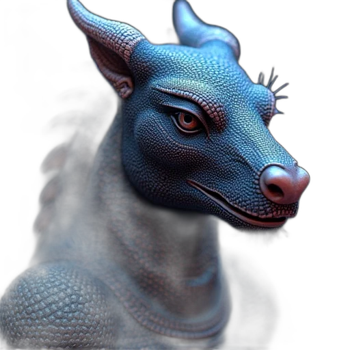 dragon, creature, mask, animal transparent PNG cut-out