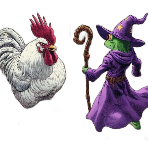 concept art, fantasy art, pixel art, watercolor transparent PNG cut-out