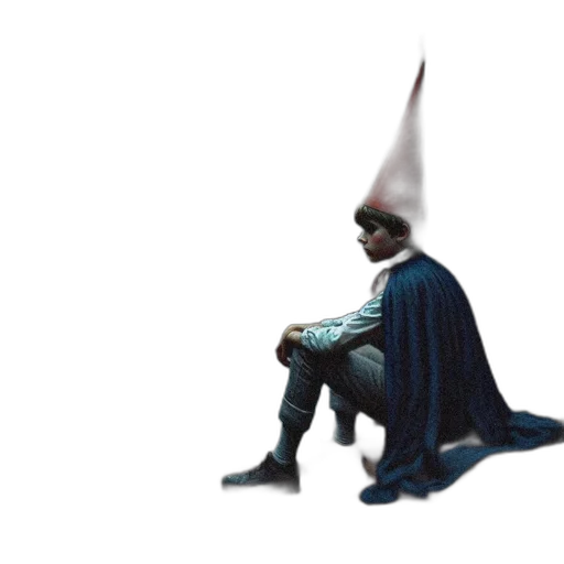 hat, creature, staff, crown transparent PNG cut-out