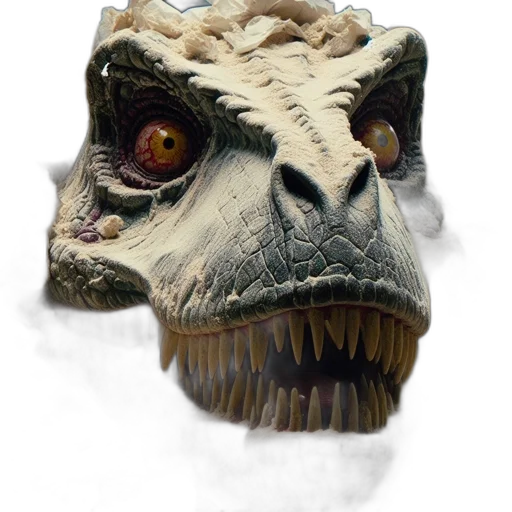 dragon, mask, creature, face transparent PNG cut-out