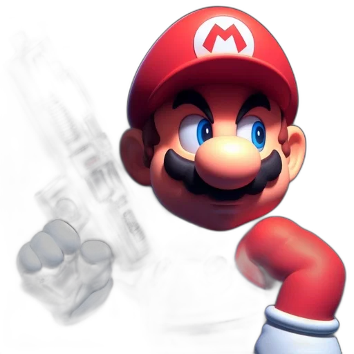 face, weapon, hat, mask transparent PNG cut-out