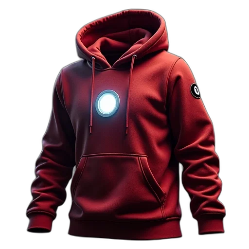 jacket, 3d render, concept art, photorealistic transparent PNG cut-out