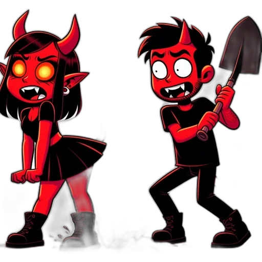 staff, concept art, cartoon, pixel art transparent PNG cut-out
