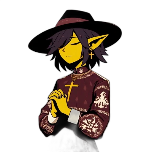 staff, hat, jacket, mask transparent PNG cut-out