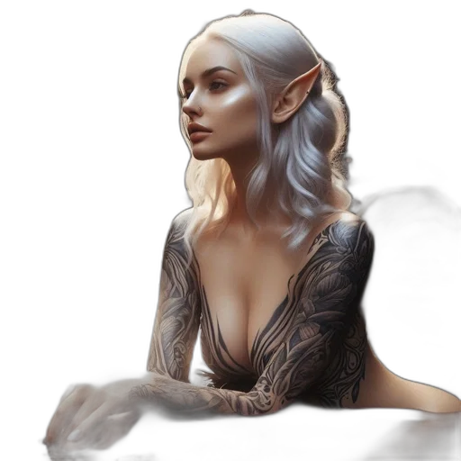 dragon, fantasy art, concept art, photorealistic transparent PNG cut-out