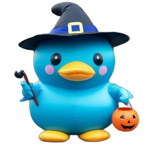 staff, hat, creature, animal transparent PNG cut-out