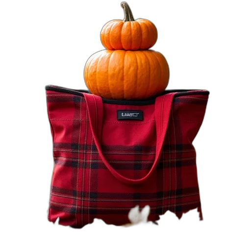 jacket, dress, red, tote transparent PNG cut-out