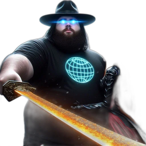 sword, staff, weapon, hat transparent PNG cut-out