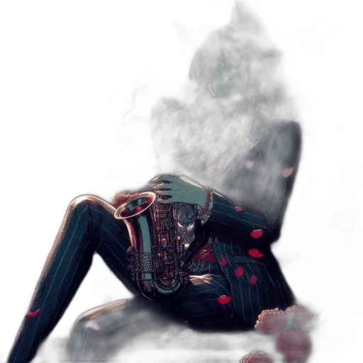 mask, robot, jacket, creature transparent PNG cut-out