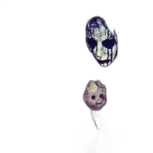 mask, face, creature, umbrella transparent PNG cut-out