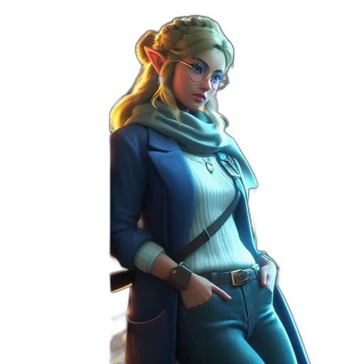 staff, jacket, weapon, face transparent PNG cut-out