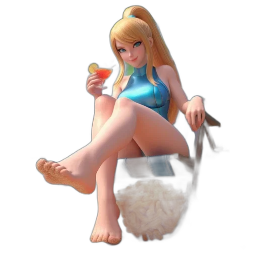 dress, weapon, concept art, 3d render transparent PNG cut-out