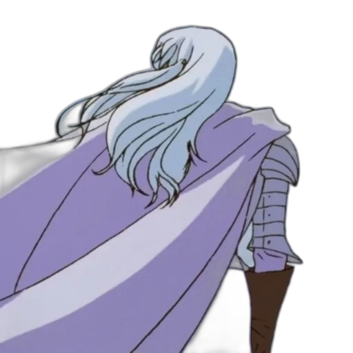 jacket, sword, dress, hair transparent PNG cut-out