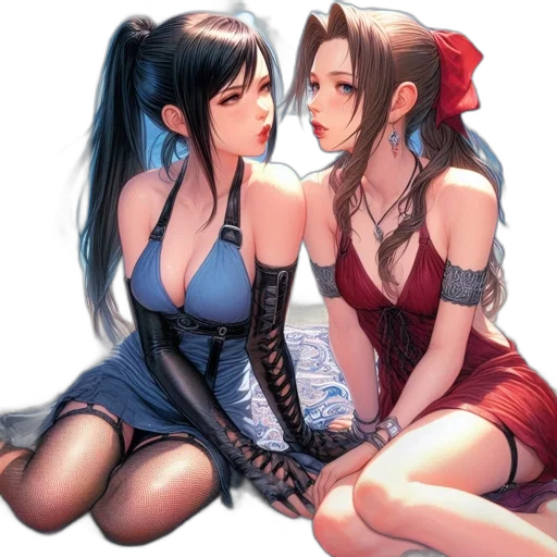 dress, anime, fantasy art, concept art transparent PNG cut-out
