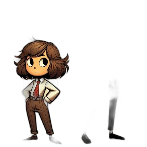 staff, robot, weapon, hair transparent PNG cut-out