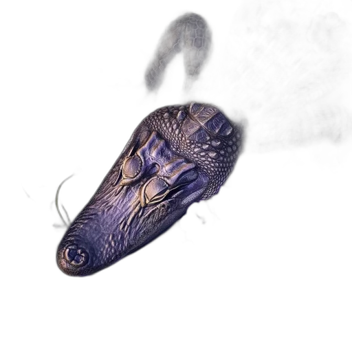 shoes, mask, dragon, creature transparent PNG cut-out