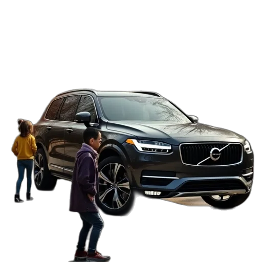 car, 3d render, photorealistic, concept art transparent PNG cut-out