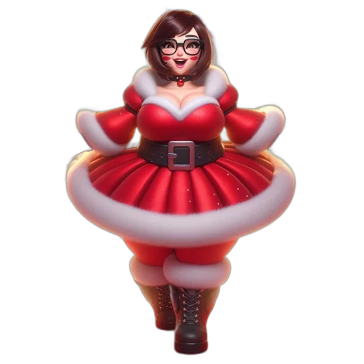 dress, 3d render, concept art, animated transparent PNG cut-out