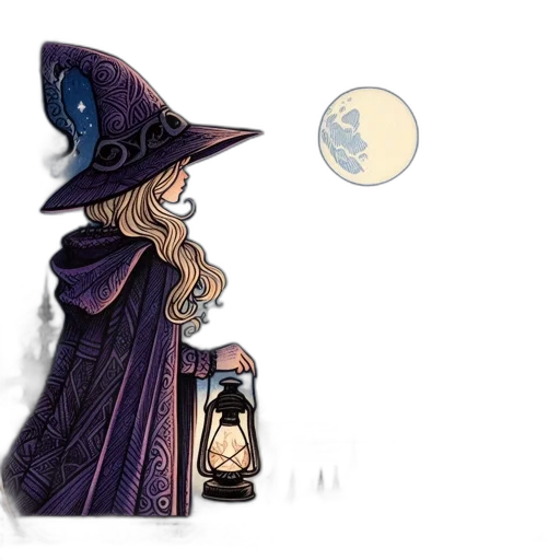 dress, fantasy art, concept art, comic book art transparent PNG cut-out