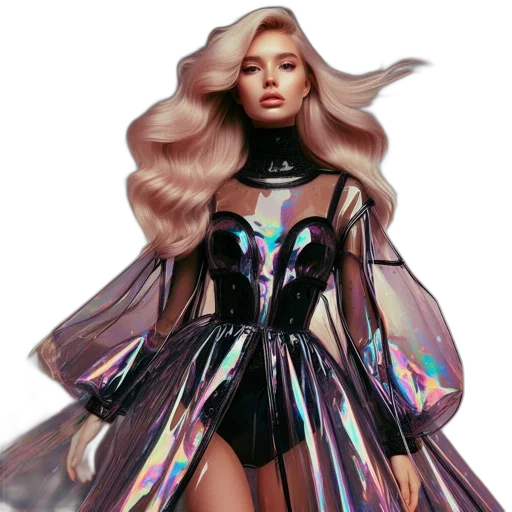 hair, dress, concept art, fantasy art transparent PNG cut-out