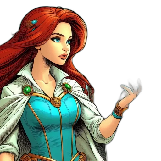 fantasy art, concept art, comic book art, pixel art transparent PNG cut-out