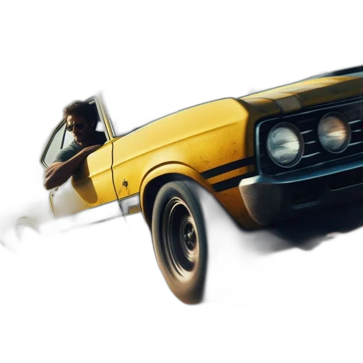 car, concept art, photorealistic, 3d render transparent PNG cut-out