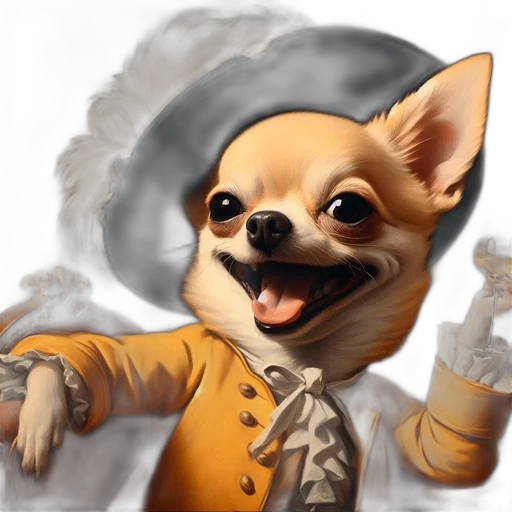 staff, animal, face, hat transparent PNG cut-out