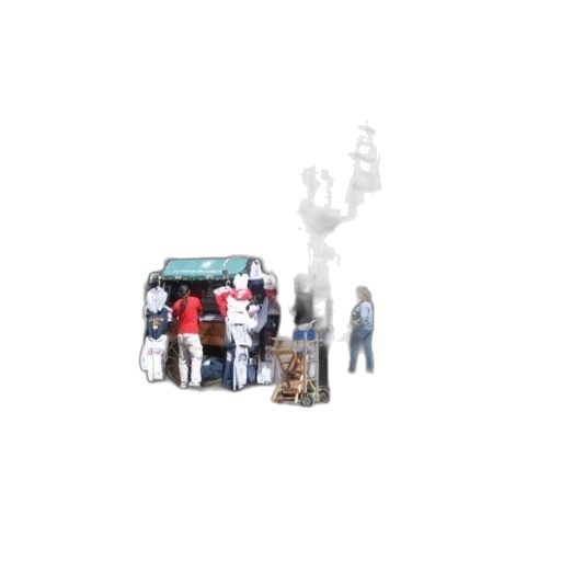 staff, car, robot, umbrella transparent PNG cut-out