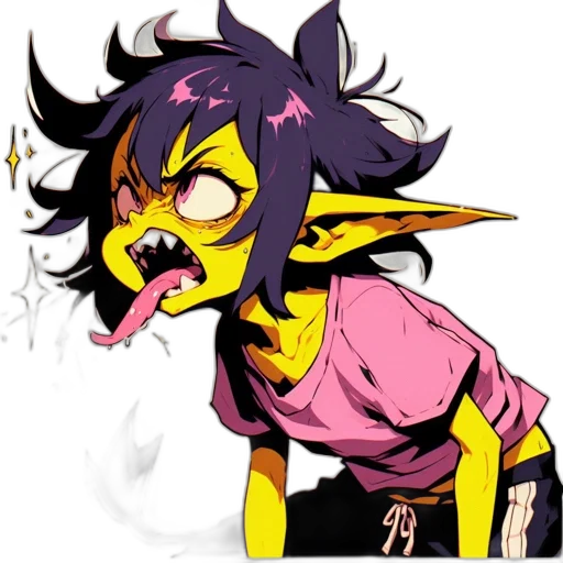 dragon, creature, mask, staff transparent PNG cut-out