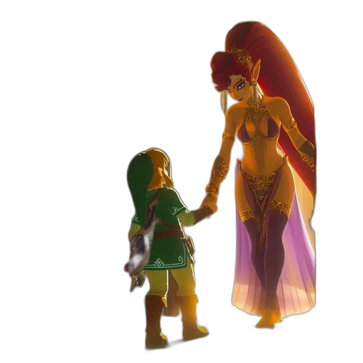 dress, concept art, 3d render, pixel art transparent PNG cut-out