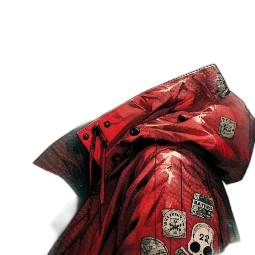 jacket, umbrella, dress, mask transparent PNG cut-out