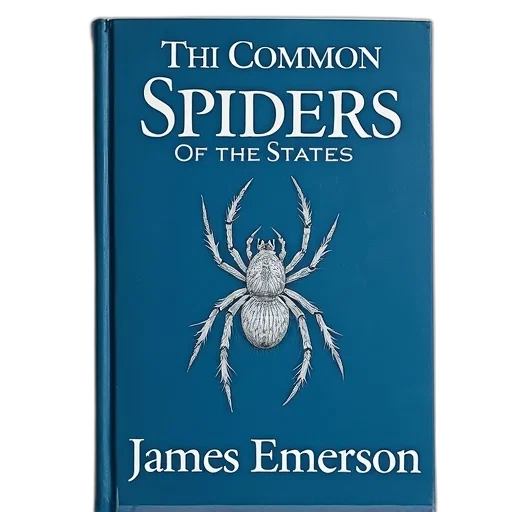cover, book, common, spiders transparent PNG cut-out
