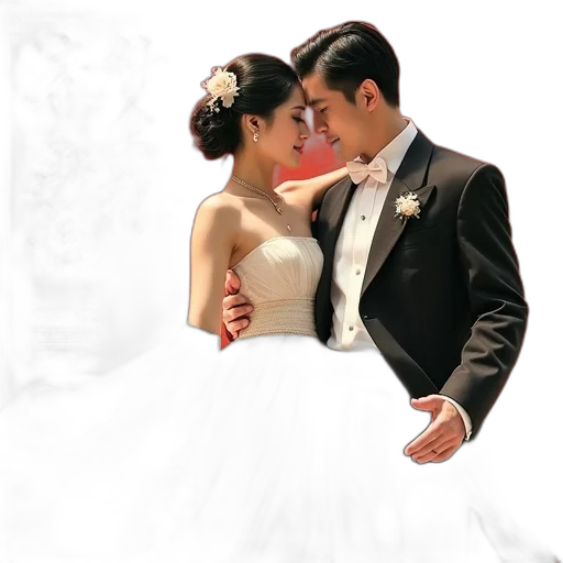 dress, photorealistic, 3d render, oil painting transparent PNG cut-out