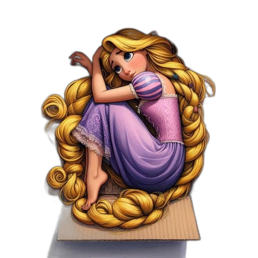 hair, dress, jewelry, crown transparent PNG cut-out