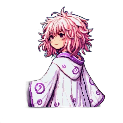 dress, dragon, staff, jacket transparent PNG cut-out
