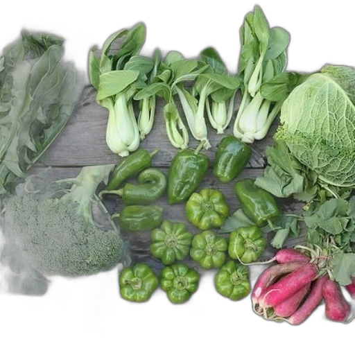 food, green, colorful, variety transparent PNG cut-out