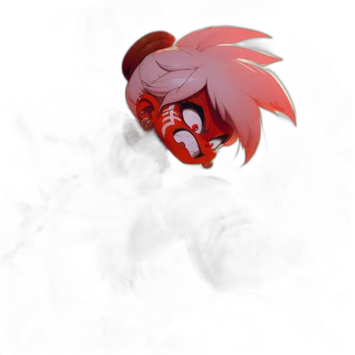 dragon, mask, creature, face transparent PNG cut-out