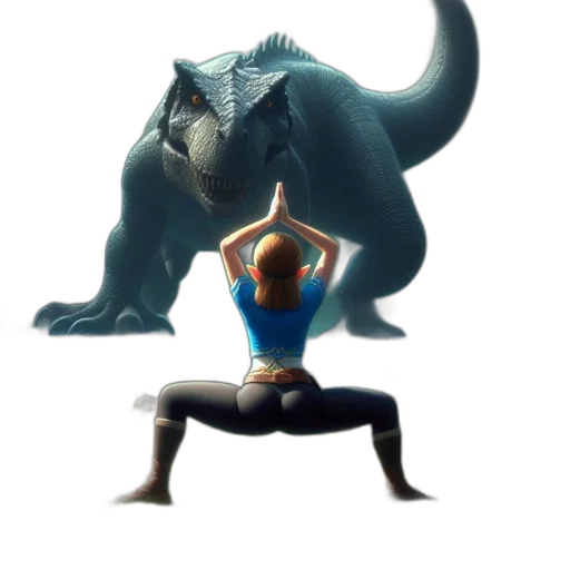 animal, concept art, 3d render, fantasy art transparent PNG cut-out