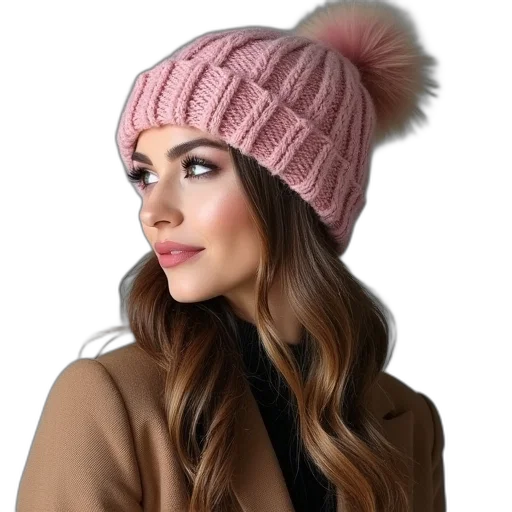 hat, photorealistic, pastel, colorful transparent PNG cut-out