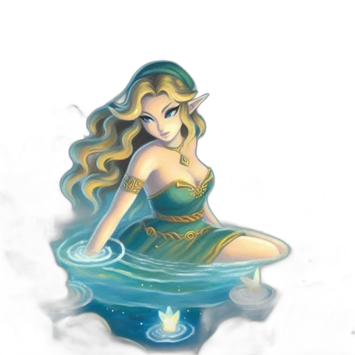 dress, crown, fantasy art, concept art transparent PNG cut-out