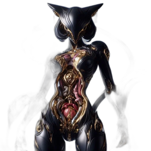 jewelry, dress, creature, robot transparent PNG cut-out