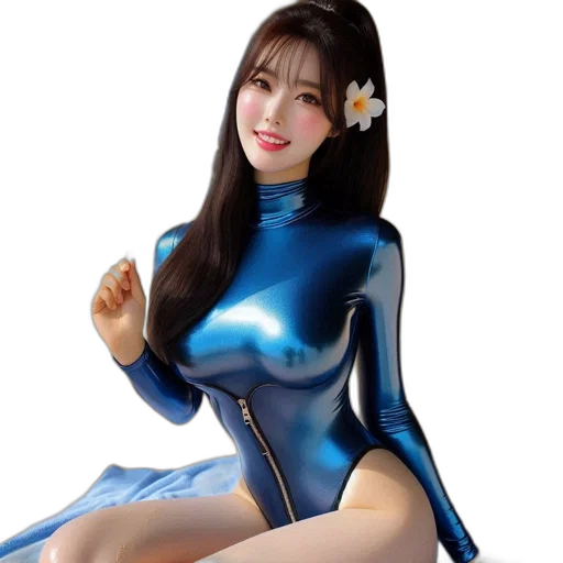 dress, robot, 3d render, photorealistic transparent PNG cut-out