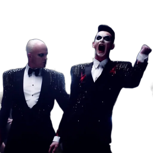 two, men, wear, formal transparent PNG cut-out