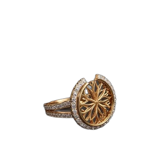 jewelry, crown, flower, staff transparent PNG cut-out