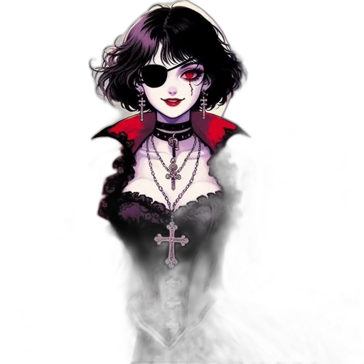 staff, dress, mask, creature transparent PNG cut-out