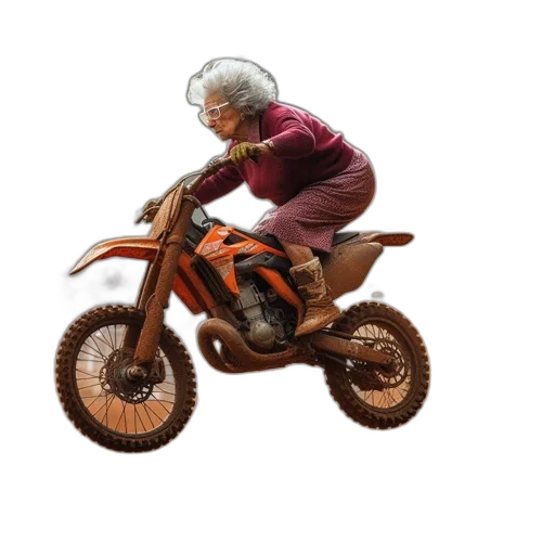 3d render, concept art, photorealistic, elderly transparent PNG cut-out