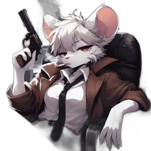 staff, weapon, jacket, animal transparent PNG cut-out