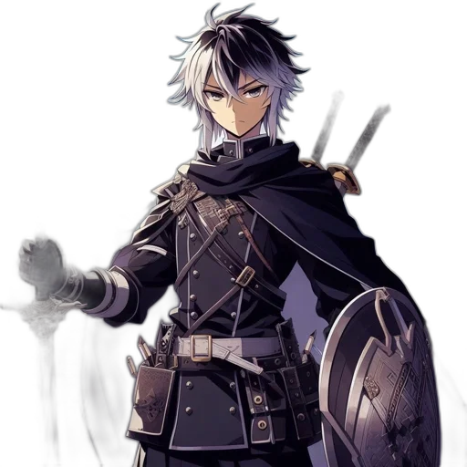 sword, staff, weapon, jacket transparent PNG cut-out